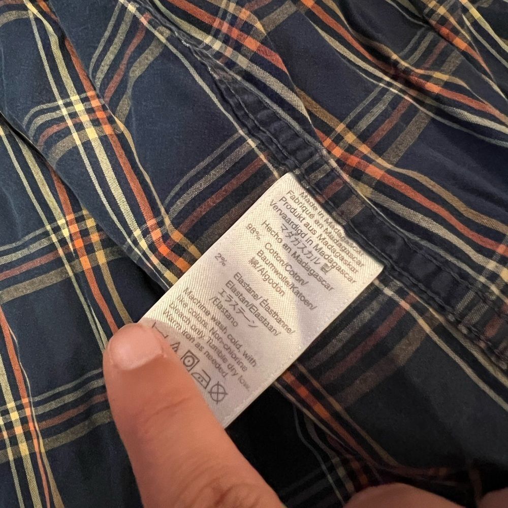 J crew slim‎ button down L - Picture 8 of 9